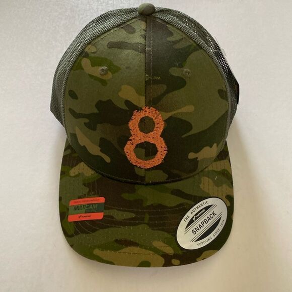 The Classics by Yupoong MultiCam Tropic SnapBack Hat NWT - Picture 1 of 8